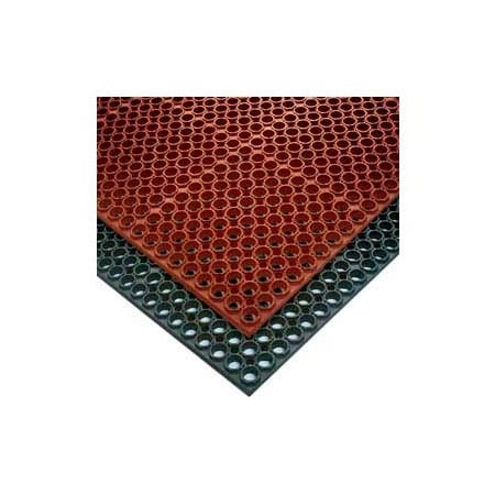 Superior Mfg Group, Notrax NoTrax T25 Challenger Anti Fatigue Drainage Mat 3/4in Thick 3' x 5' Red T25S0035RD